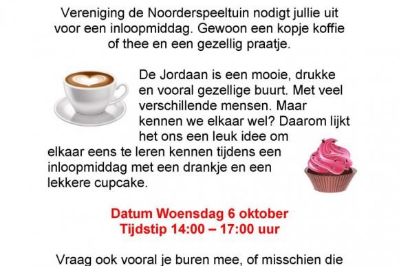 Inloopmiddag 2021