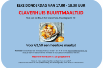 Eten in het Claverhuis